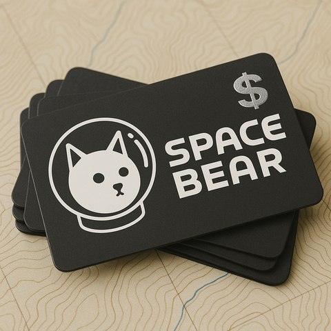 Carte-cadeau Space Bear Bags